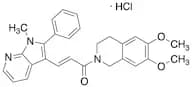 1,2,3,4-Tetrahydro-6,7-dimethoxy-2-[(2E)-3-(1-methyl-2-phenyl-1H-pyrrolo[2,3-b]pyridin-3-yl)-1-oxo…