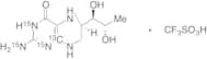 (6R)-Tetrahydro-L-biopterin-15N3,13C1 Triflate