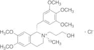 trans-1,2,3,4-Tetrahydro-2-(3-hydroxypropyl)-6,7-dimethoxy-2-(methyl-13C)-1-[(3,4,5-trimethoxyphen…