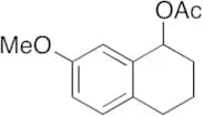 1,2,3,4-Tetrahydro-7-methoxy-1-naphthalenol 1-Acetate