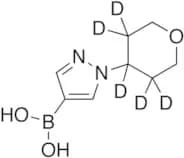 B-[1-(Tetrahydro-2H-pyran-4-yl)-1H-pyrazol-4-yl]boronic Acid-d5