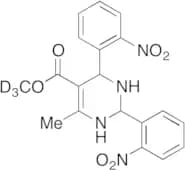 1,2,3,4-Tetrahydro-6-methyl-2,4-bis(2-nitrophenyl)-5-pyrimidinecarboxylic Acid Methyl Ester-d3 (Mi…