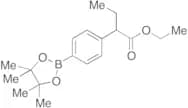 2-[4-(4,4,5,5-Tetramethyl-[1,3,2]dioxaborolan-2-yl)phenyl]butyric Acid Ethyl Ester