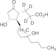 8-des(6-Carbomethoxy-hexyl) 8-(Carboxypropyl-d4) Misoprostol