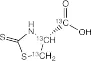 (R)-2-Thioxothiazolidine-4-carboxylic Acid-13C3