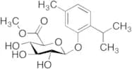 Thymol O-β-D-Glucuronide Methyl Ester