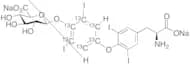 Thyroxine-13C6 4'-O-β-D-Glucuronide Disodium Salt