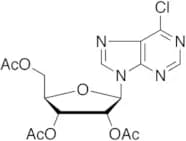 2,3,5-Tri-O-acetyl-6-chloropurine-9-β-D-ribofuranoside (~90%)