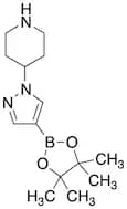 4-[4-(4,4,5,5-Tetramethyl-1,3,2-dioxaborolan-2-yl)-1H-pyrazol-1-yl]piperidine