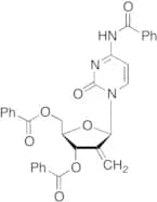 N4,3',5'-Tribenzoyl,2'-deoxy-2'-methylene Cytidine