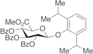 2,3,4-Tri-O-benzoyl Propofol-β-D-glucuronide Methyl Ester