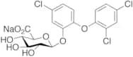 Triclosan O-β-D-Glucuronide Sodium Salt