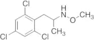 2,4,6-Trichloro-N-methoxy-α-methylbenzeneethanamine