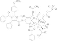 7-{[(2,2,2,-Trichloroethyl)oxy]carbonyl} Baccatin III (4S, 5S)-3-Benzoyl-2-(4-methoxyphenyl)-4-phe…