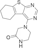 4-(5,6,7,8-Tetrahydro[1]benzothieno[2,3-d]pyrimidin-4-yl)-2-piperazinone