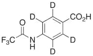 4-(Trifluoroacetylamino)benzoic Acid-d4