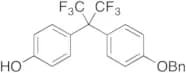 4-[2,2,2-Trifluoro-1-[4-(phenylmethoxy)phenyl]-1-(trifluoromethyl)ethyl]-phenol