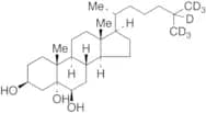 3β,5α,6β-Trihydroxycholestane-d7
