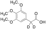 (3,4,5-Trimethoxyphenyl)acetic-α,α-d2 Acid