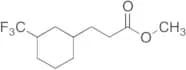 3-[3-(Trifluoromethyl)cyclohexyl]propanoic Acid Methyl Ester
