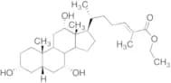 (3α,5β,7α,12α)-3,7,12-Trihydroxy-cholest-24-en-26-oic Acid Ethyl Ester