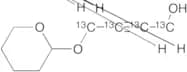 4-[(Tetrahydro-2H-pyran-2-yl)oxy]-2-butyn-1-ol-1,2,3,4-13C4