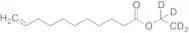 10-Undecenoic Acid Ethyl-d5 Ester