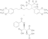 (R)-(+)-Verapamil-d6 (2S,​3S)​-2,​3-​Bis(phenylmethoxy)​-butanedioic Acid