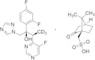 Voriconazole-d3 (1R)-(-)-10-Camphorsulfonic Acid